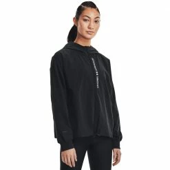 Beste Bewertungen von 😉 Under Armour Woven FZ Sportjacke Black Damen ✔️