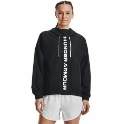 Bester Verkauf 🎁 Under Armour Rush Woven Trainingsjacke Black Damen 🛒