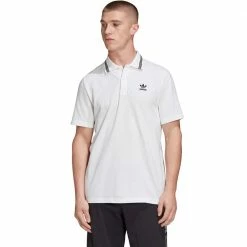 Am billigsten ⌛ Adidas Originals Pique Polo-Shirt White Herren 🔔