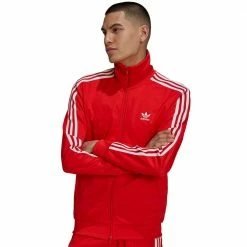Neu 🔔 Adidas Originals Beckenbauer Trainingsjacke Red Herren 🥰