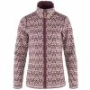 Aktion 👏 Fjällräven Snow Cardigan Strickcardigan Mesa Purple Damen 🎁