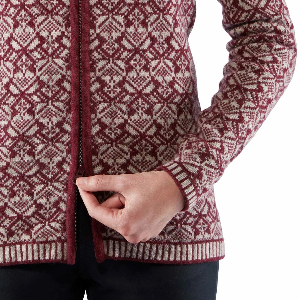 Aktion 👏 Fjällräven Snow Cardigan Strickcardigan Mesa Purple Damen 🎁 – Bild 6