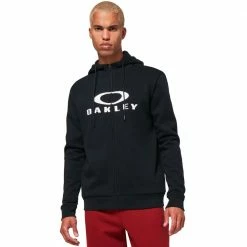Brandneu 😉 Oakley Bark Full-Zip Hoodie 2.0 Kapuzenjacke Blackout Herren 🌟