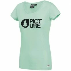 Am billigsten 🎁 Picture Fall Baumwollshirt Almond Green Damen ⭐