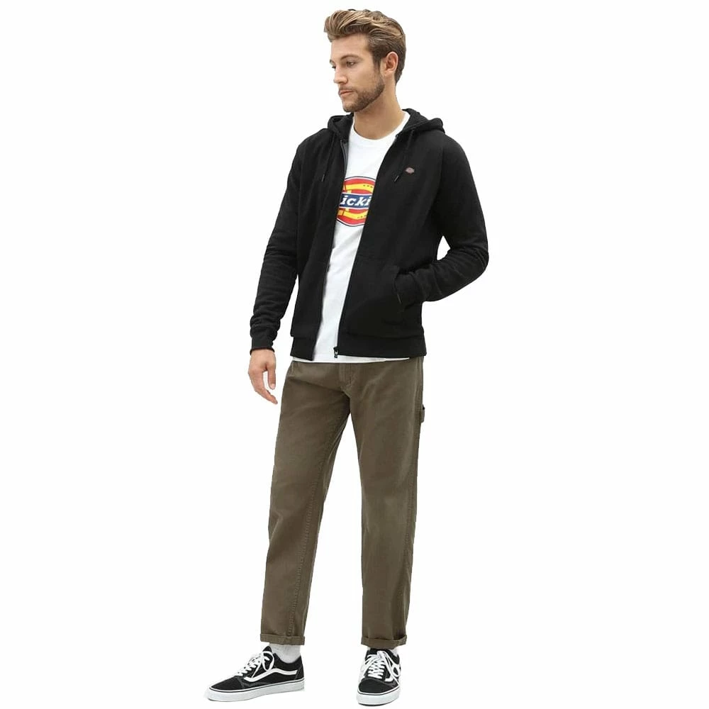 Blitzangebot 🥰 Dickies Oakport Zip Kapuzen-Pullover Black Herren ✔️ – Bild 3