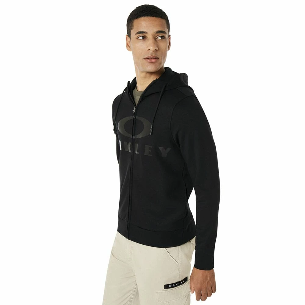 Neu 🧨 Oakley Bark Full-Zip Kapuzenjacke Blackout Herren 👏 – Bild 2
