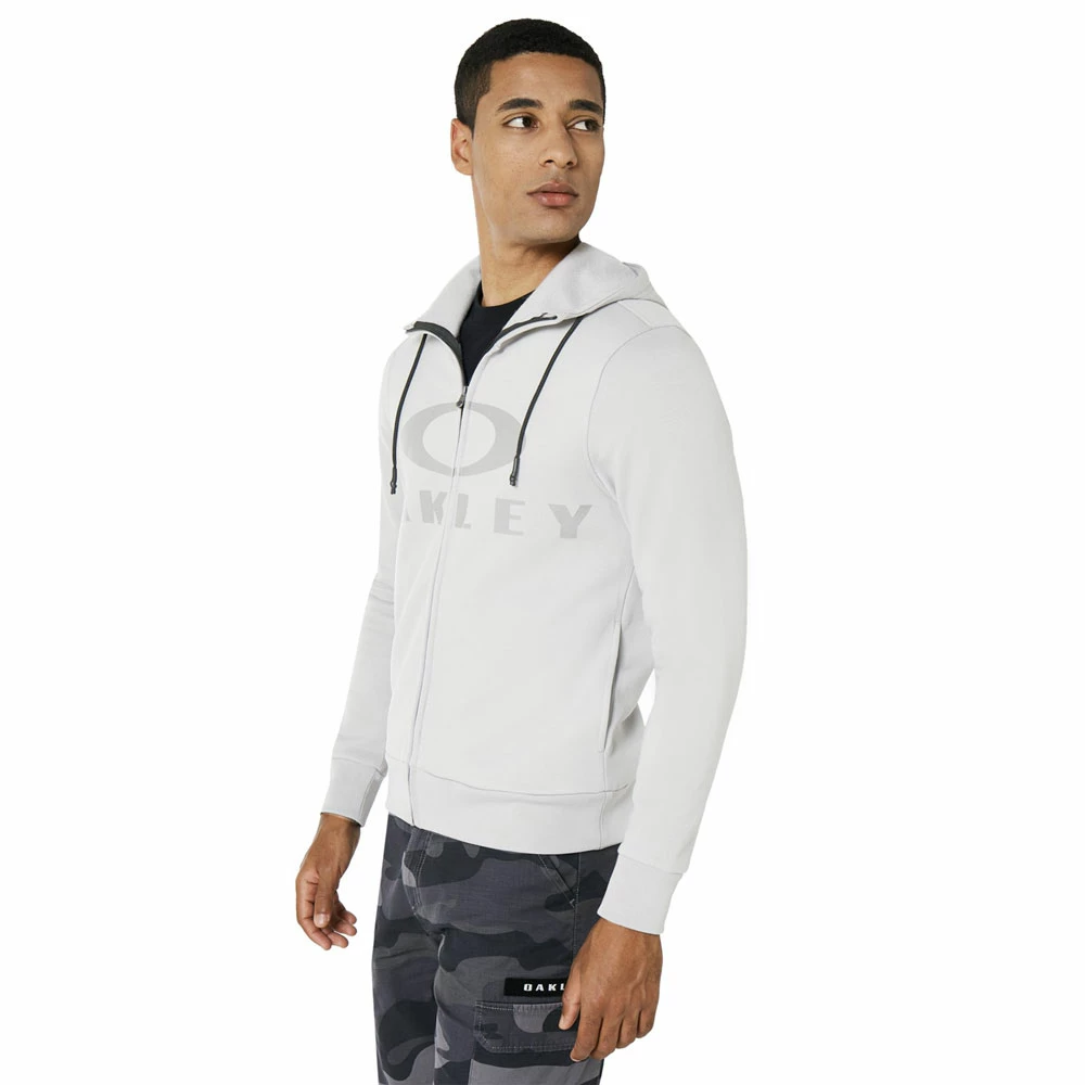 Bestes Angebot ✨ Oakley Bark Full-Zip Kaupuzenpullover White Herren 🛒 – Bild 2