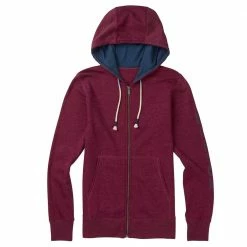 Blitzangebot 🥰 Burton Infinity Kapuzenjacke Sangria Damen 🎁