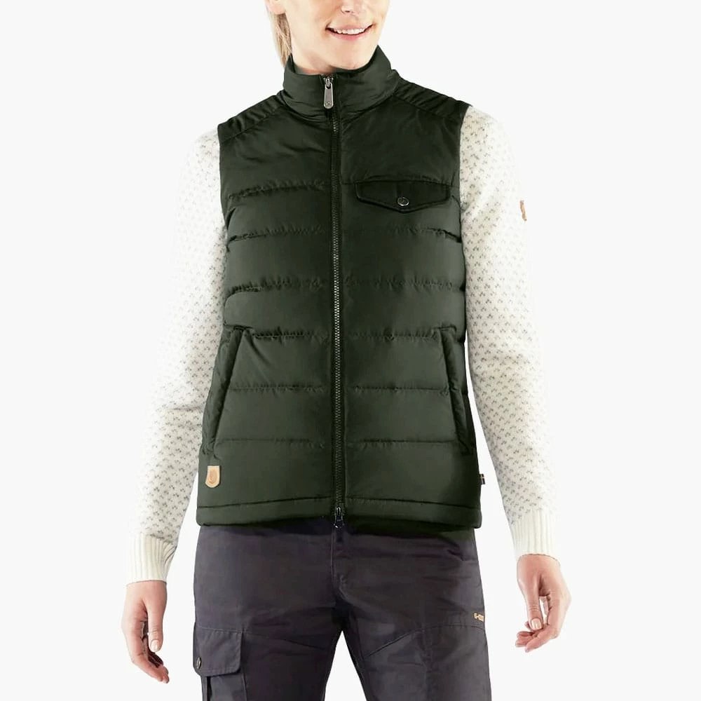 Schlussverkauf 🥰 Fjällräven Greenland Down Liner Vest Weste Deep Forest Damen 😍 – Bild 3