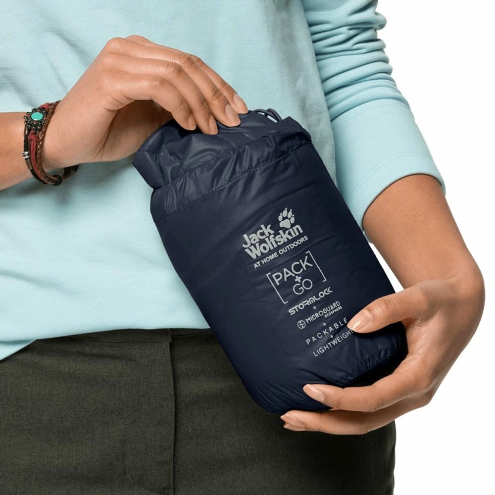 Am billigsten 🥰 Jack Wolfskin JWP Weste Night Blue Damen 😉 – Bild 4