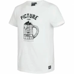 Angebote 🛒 Picture Beer T-Shirt White Herren 😉