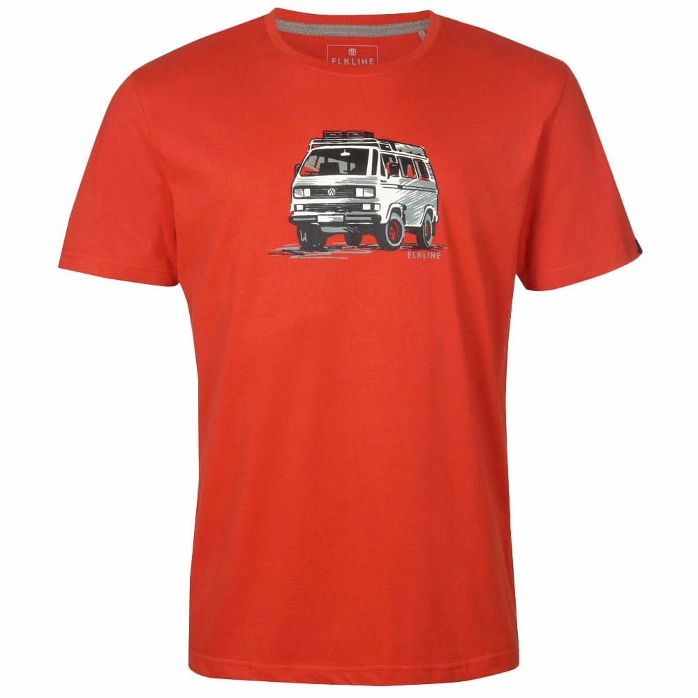 Billig 💯 Elkline Gassenhauer T-Shirt Mandarin Herren ✔️ – Bild 3