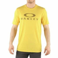Top 10 🔥 Oakley O Bark T-Shirt Solar Power Herren ✔️