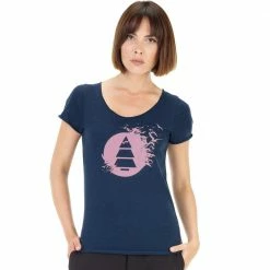 Schlussverkauf 😀 Picture Aboys Baumwollshirt Dark Blue Damen 😀