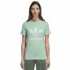 Am billigsten 😉 Adidas Originals Trefoil Tee 👕 Shirt Blush Green Damen ⌛
