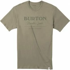 Brandneu ✨ Burton Durable Goods 👕 Shirt Silver Sage Herren ✔️