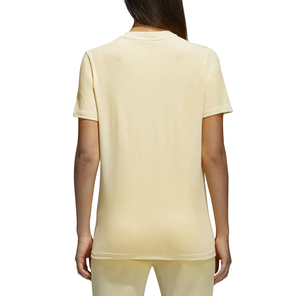 Bester Verkauf 😀 Adidas Originals Trefoil Tee 👚 Shirt Mist Sun/White Damen 👍 – Bild 4