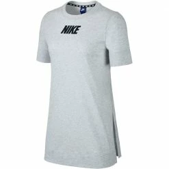 Rabatt 😉 Nike Advance 15 Top 👕 Shirt Birch Heather/Black Damen ❤️