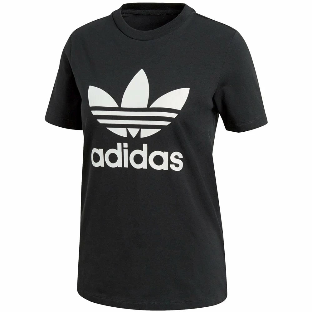 Schlussverkauf 😍 Adidas Originals Trefoil Tee 👕 Shirt Black/White Damen 👏 – Bild 4