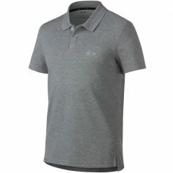 Besorgen 😉 Oakley Link Poloshirt Athletic Heather Grey Herren ⌛