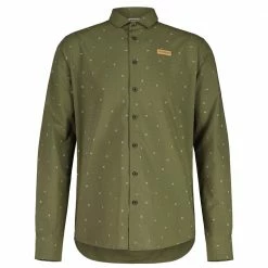 Brandneu 🔔 Maloja TocM. Baumwollhemd Moss Letters Herren ❤️