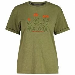 Billig 🥰 Maloja CauriaM. T-Shirt Moss Damen 👏