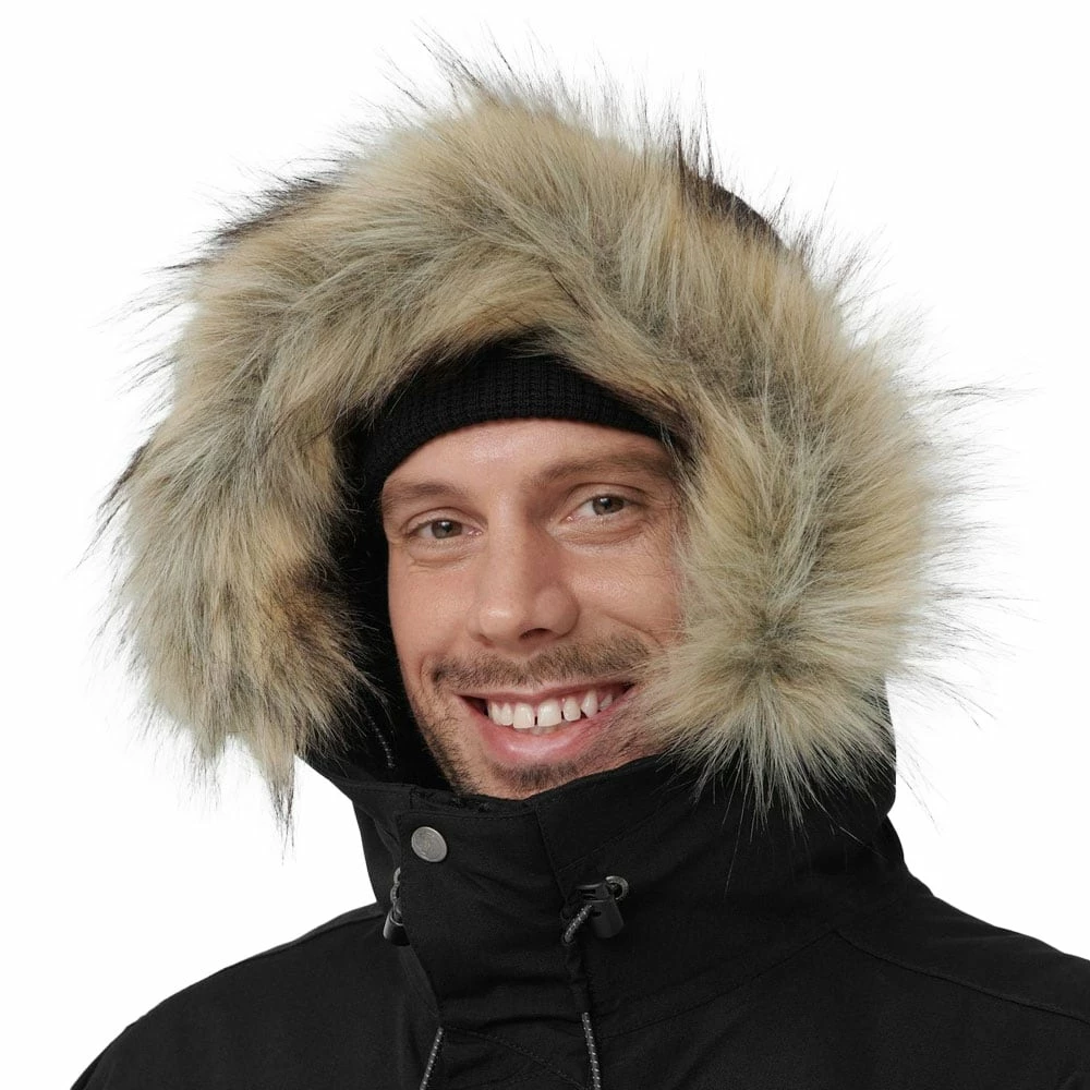 Bestpreis 👍 Fjällräven Nuuk Parka Schneeparka Basalt Herren 👏 – Bild 5