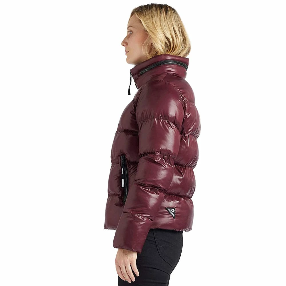 Großhandel 🧨 Khujo Zeliha Fake Down Winterjacke Shiny Wine Damen 😉 – Bild 2