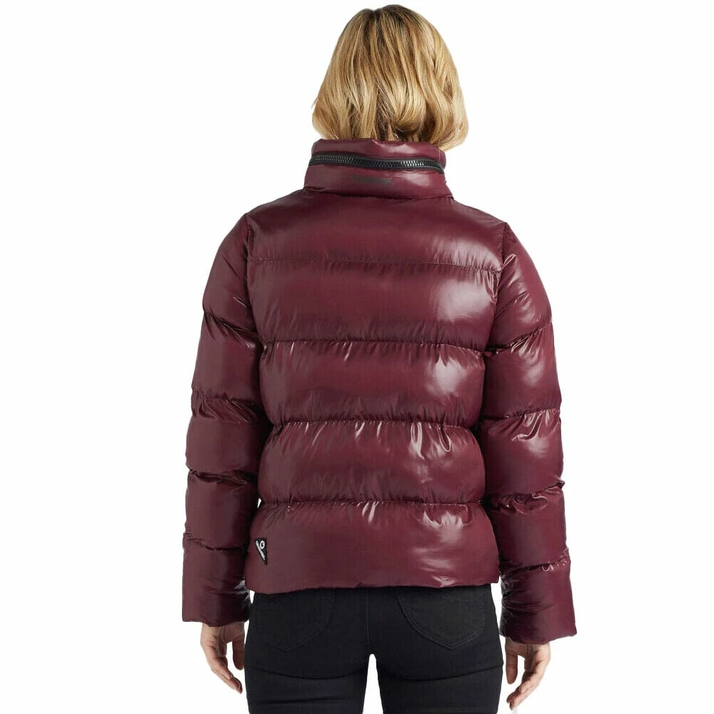 Großhandel 🧨 Khujo Zeliha Fake Down Winterjacke Shiny Wine Damen 😉 – Bild 3