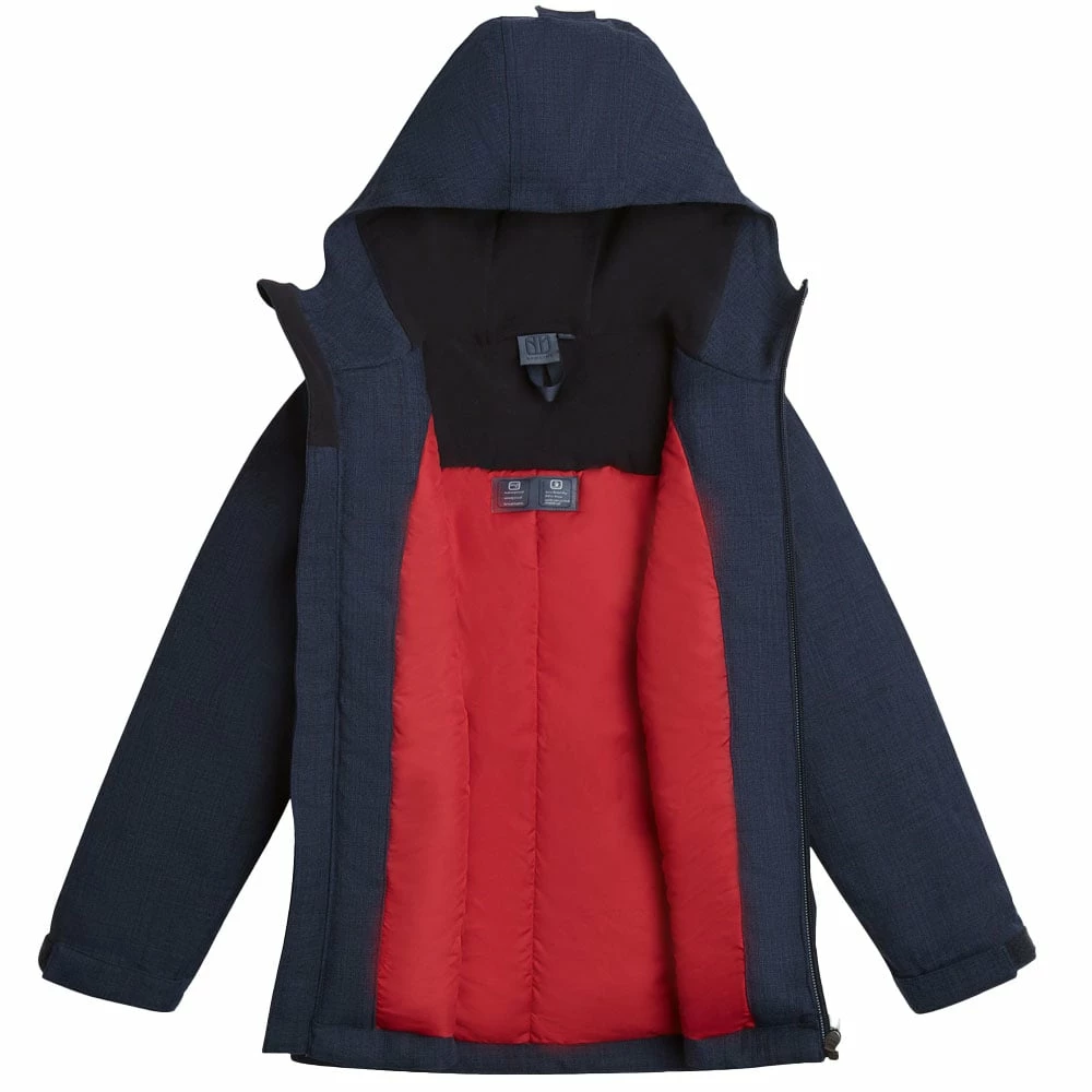 Auslauf 🎁 Elkline Pfützen King Winterjacke Bluemelange Kinder 🥰 – Bild 4