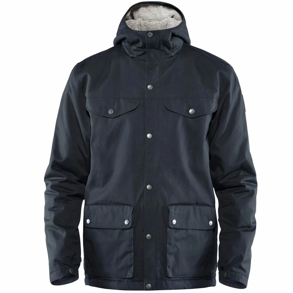 Brandneu ✨ Fjällräven Greenland Winter Kapuzenjacke Night Sky Herren 👍