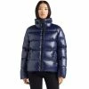 Großhandel 👍 Khujo Zeliha Fake Down Winterjacke Shiny Navy Damen 🎉