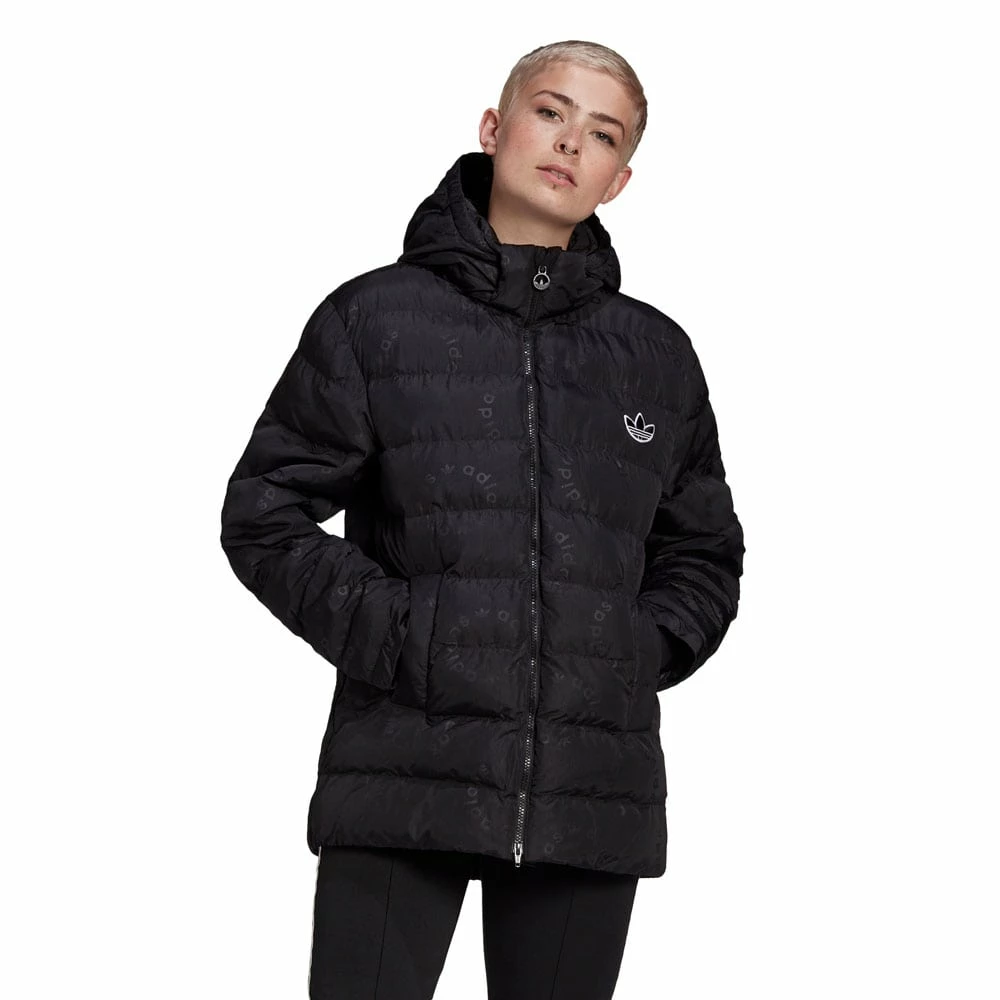 Bestes Angebot ✔️ Adidas Originals Dot AOP Winterjacke Black Damen 💯