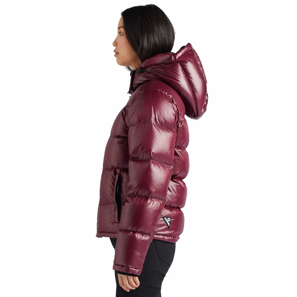 Blitzangebot ✨ Khujo Camille Fake Down Steppjacken Shiny Wine Damen 🤩 – Bild 2