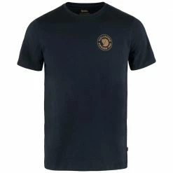 Rabatt 🤩 Fjällräven 1960 Logo T-Shirt Dark Navy Herren 👍