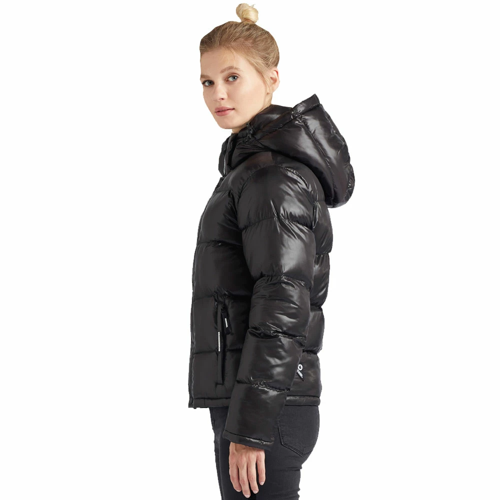 Großhandel 👍 Khujo Camille Fake Down Winterjacke Shiny Black Damen 😀 – Bild 2