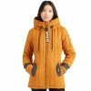 Aktion 🧨 Khujo Tweety Prime 4 Winterjacke Oak Yellow Damen 🔔