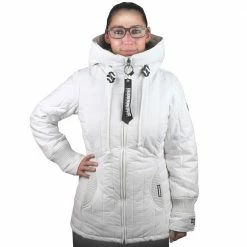 Brandneu ⌛ Khujo Tweety Prime 3 Winterjacke White Damen 👍