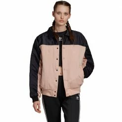 Top 10 😍 Adidas Originals Bomber Winterjacke Ash Pearl/Black Damen ✔️