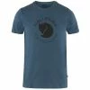 Brandneu 👏 Fjällräven Fox T-Shirt T-Shirt Indigo Blue Herren 😉