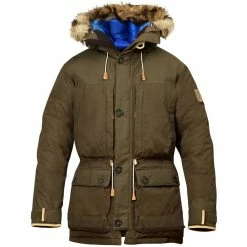 Rabatt 🔥 Fjällräven Expedition Down Parka No. 1 Daunenparka Dark Olive Herren ✔️