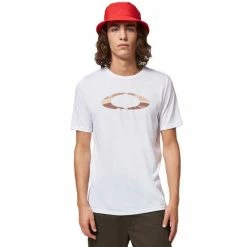 Angebote 🎁 Oakley O-Bold Ellipse Tee T-Shirt White/Safari Camo Herren 🔔